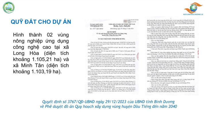 10 chương trình xây dựng khu nông thị Lạc nghiệp - An cư